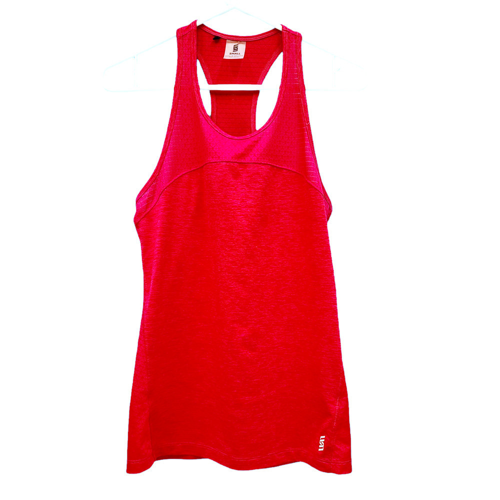 Second Skin Diamond Weave Racerback Top size Small